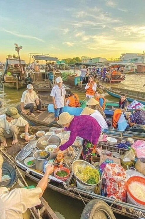 Cai Rang Famous Floating Market in Can Tho - Tour Itinerary Details