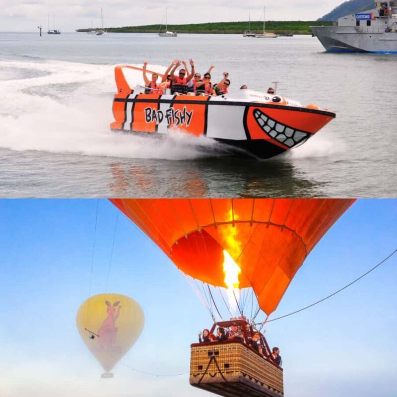 Cairns: Hot Air Balloon Flight & Jet Boat Ride Combo - Who Will Love It?