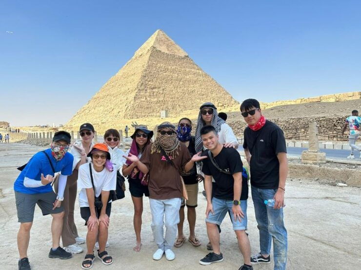Cairo: Day Tour Visit Pyramids, Sphinx, Saqqara and Memphis. - Highlights