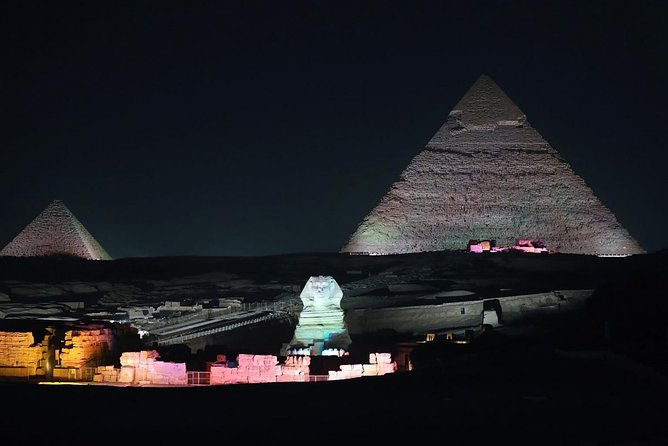 Cairo: Evening Sound & Light Show Into the History at Giza Pyramids & Entry Fee - Cancellation Policy