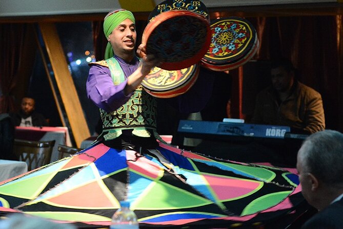 Cairo/Giza: Nile Sunset, Dinner Cruise, Show & Private Transfer - Tour Overview