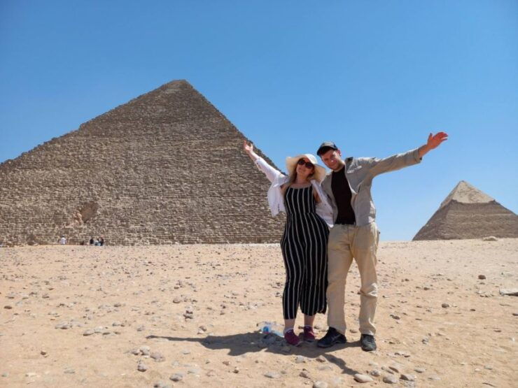 Cairo Giza Private Tour Pyramid Museum Bazaar Camel Optional - Tour Duration and Highlights