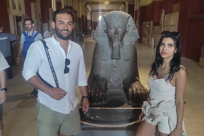 Cairo, Giza Pyramids, Great Sphinx, Egyptian Museum and Bazaar Private Tour - Duration and Pickup Information