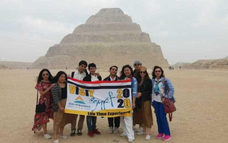 Cairo: Giza Pyramids, Memphis and Sakkara Private Day Tour - Tour Itinerary