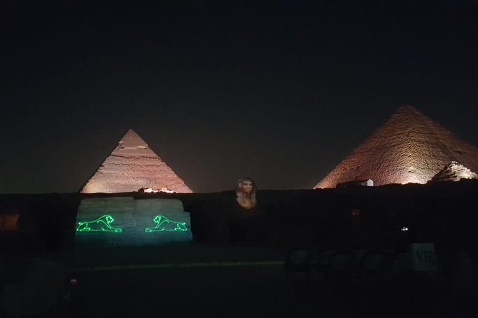 Cairo: Giza Pyramids Sound and Light Show With Transfers - Additional Information