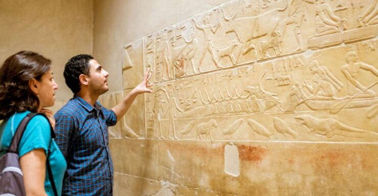 Cairo/Giza: Pyramids, Sphinx, Memphis, and Sakkara Day Tour - Tour Overview