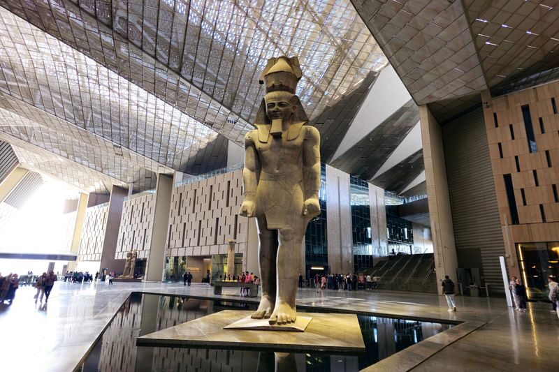 Cairo Grand Egyptian Museum & Giza Pyramids Full-Day Guided Tour - One day, two major sights