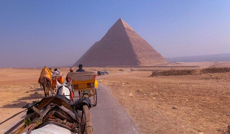Cairo: Half Day Pyramids Tour by Camel or Horse Carriage - Booking Details