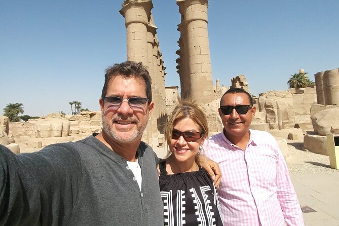 Cairo: Luxor East and West Banks Guided Tour& Overnight Sitting Train Round Trip - Sightseeing on Luxors East Bank