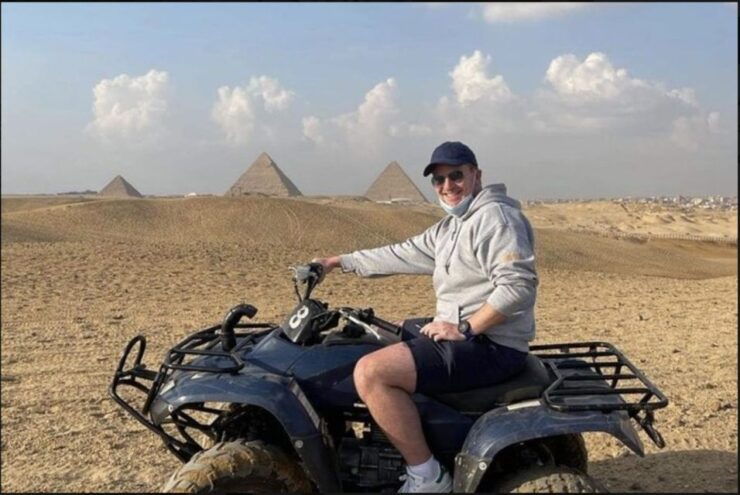 Cairo: Private ATV Bike Tour at the Pyramids With Transfers - Experience Itinerary