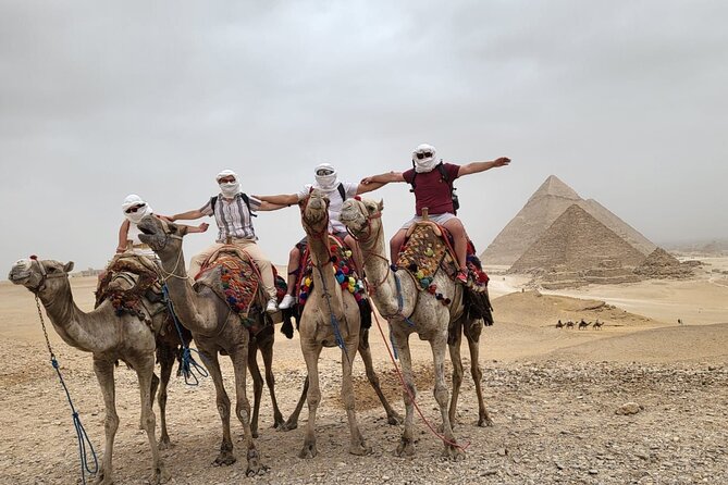 Cairo Private Tour Pyramids Egyptian Museum and Bazaar - Good To Know