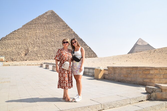 Cairo Private Tour Pyramids Egyptian Museum and Bazaar - Itinerary Overview
