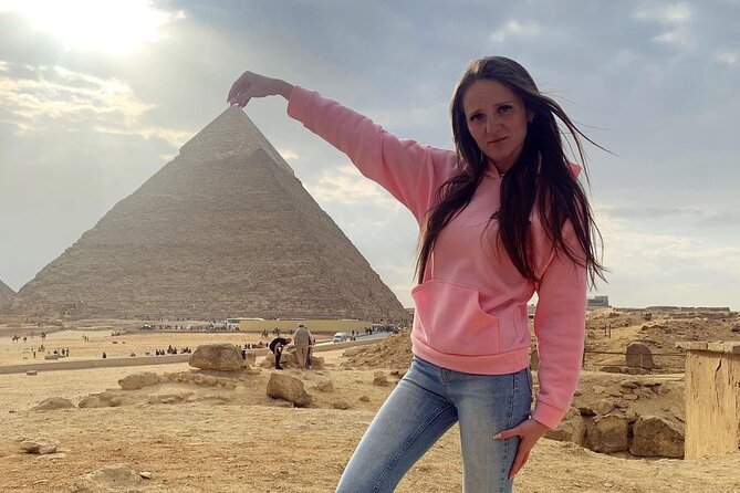 Cairo (Pyramids & Sphinx & Egyptian Museum & Papyrus Institute) - Hurghada - Highlights of Pyramids & Sphinx