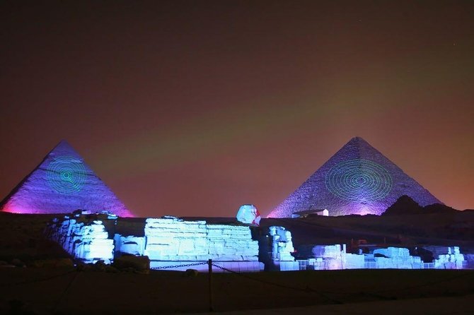 Cairo Sound and Light Show Ticket With Pickup Service - Price and Guarantee Details