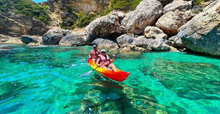 Cala Granadella: Cala En Caló Sea Cave Snorkel & Kayak Tour - Tour Details