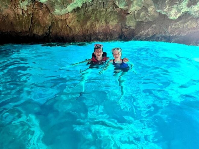 Cala Granadella: Cala En Caló Sea Cave Snorkel & Kayak Tour - Itinerary