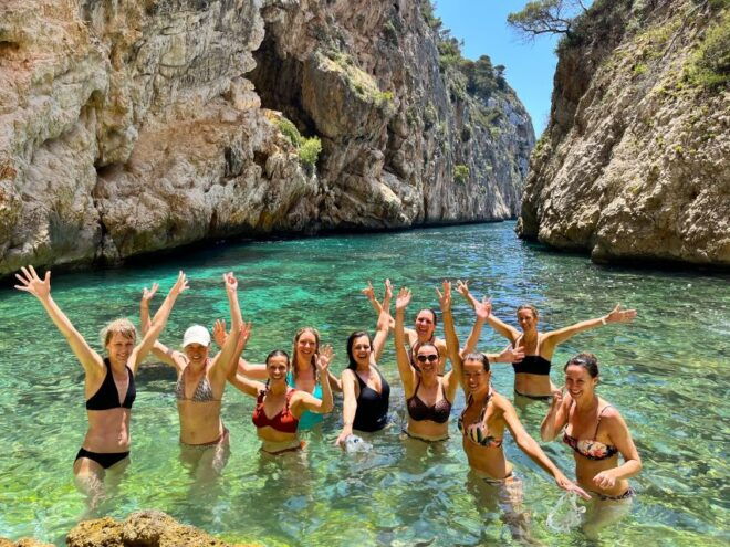 Cala Granadella: Cala En Caló Sea Cave Snorkel & Kayak Tour - Tour Description