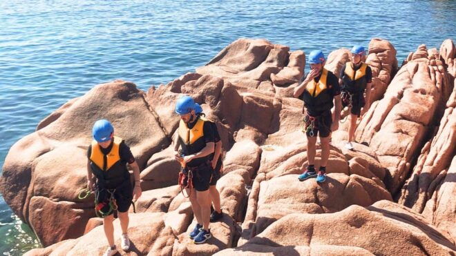 Cala Luas: Coasteering in Marina of Gairo - Technical Details