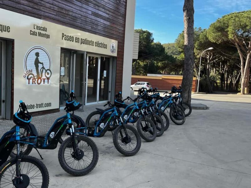 Cala Montgó, L'Escala: Guided tour on an all-terrain electric scooter - An Overview of the Experience