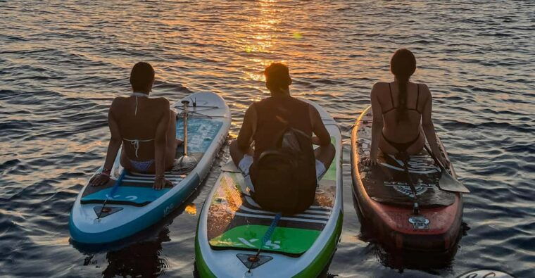 Cala Ratjada: Stand Up Paddle Sunrise Tour - Sunrise Moment