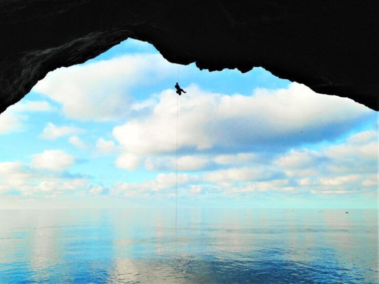 Cala Romàntica: Water Cave Adventure in Cave Es Coloms - Experience Description