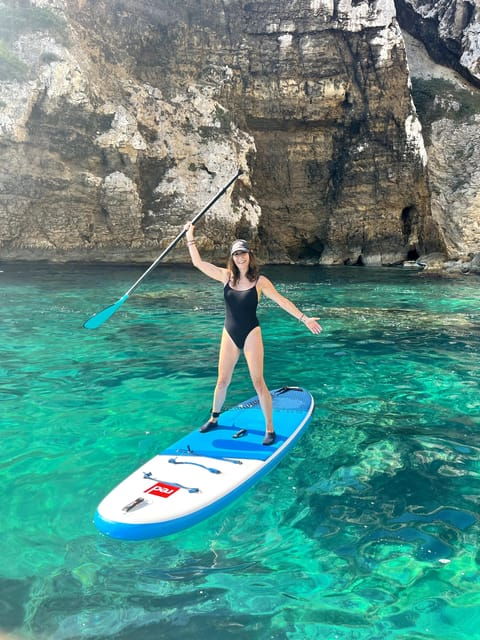 Cala Tango: Marine Reserve Cave & Snorkel Paddle Board Tour - Itinerary and Locations