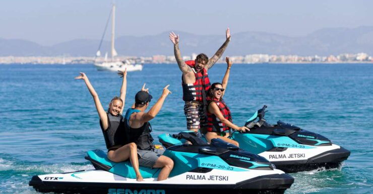 Calanova: Doble Jet Ski Excursion With Guide - Activity Details