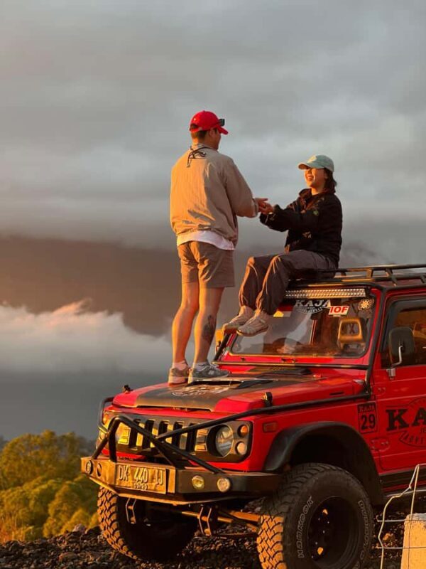 Caldera jeep sunrise with ploating temple - How the Experience Measures Up