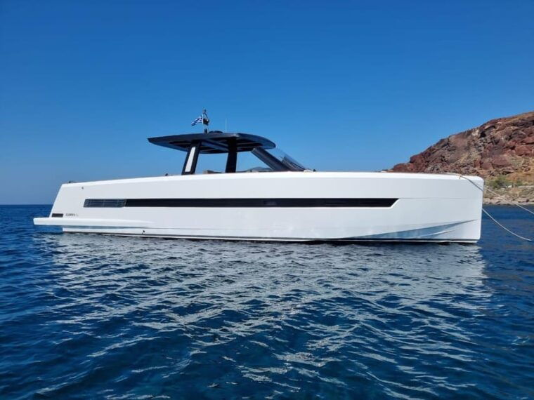 Caldera Private Cruise with Luxury Fjord 52 Motor Yacht - The Sum Up