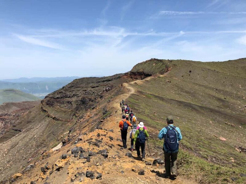 Caldera Trekking Tour with Coffeein Aso Nakadake Takadake) - In The Sum Up
