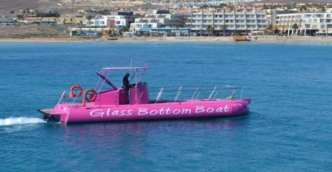 Caleta De Fuste: Glass-Bottom Boat Tour - Full Description