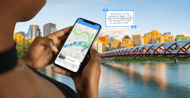 Calgary: Bow River Trail Smartphone Audio Walking Tour - Tour Features