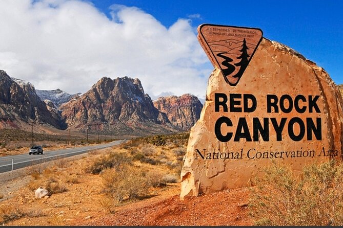 California Desert, Red Rock Sign and Seven Magic Mts - Meeting and Pickup Information