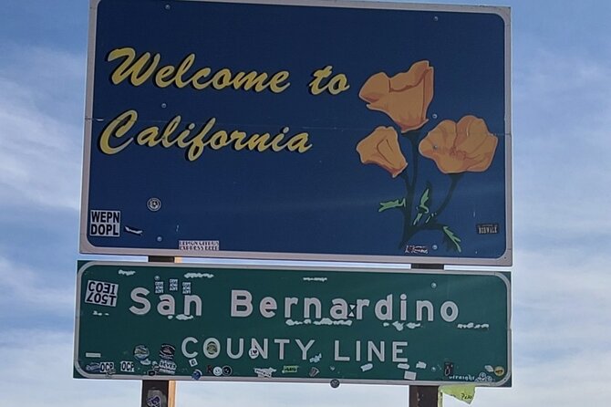 California Desert, Red Rock Sign and Seven Magic Mts - Additional Information