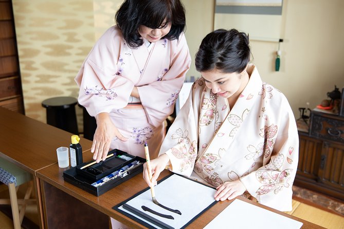 Calligraphy Experience With Simple Kimono in Okinawa - Questions
