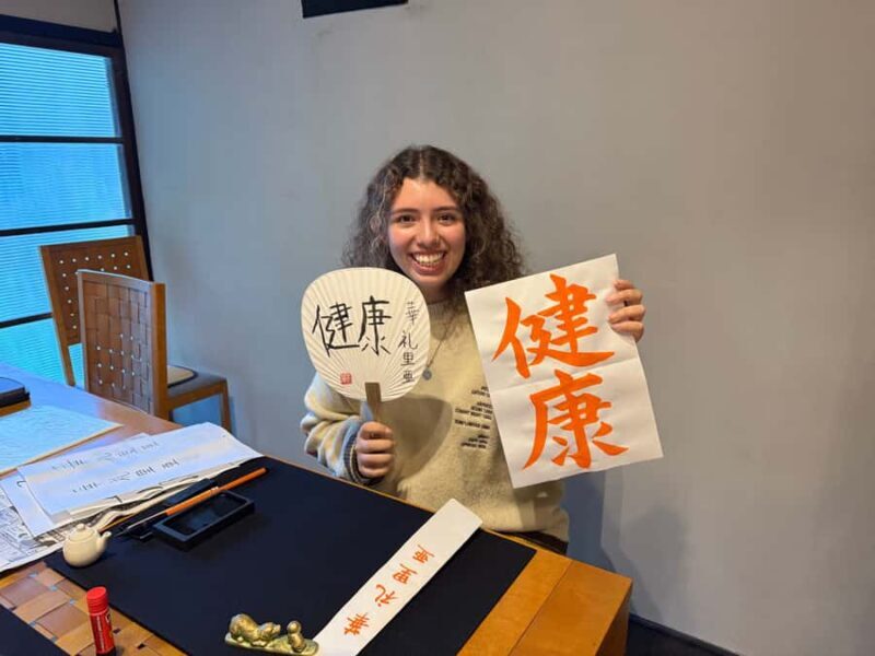 Calligraphy Lesson, Massage, and Kobe Beef Lunch in Kobe - Good To Know