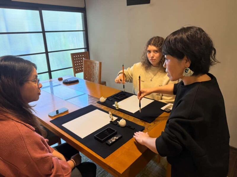 Calligraphy Lesson, Tea Ceremony, & Kobe Beef Lunch in Kobe - A Deep Dive into the Experience