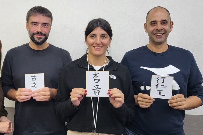 Calligraphy Workshop in Namba - Workshop Confirmation