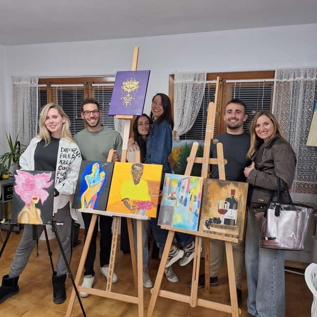 Calp, Valencia: Art and Wine Painting Workshop - What to Expect from the Art and Wine Painting Workshop
