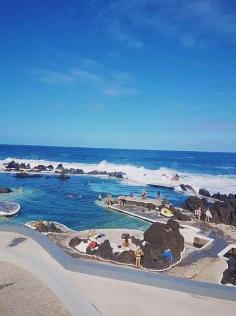 Câmara de Lobos, Pico da Torre, and Porto Moniz Tour - Porto Moniz Natural Pools and Lunch