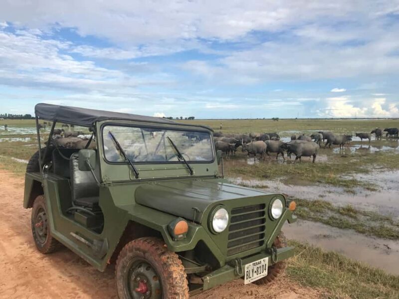Cambodian Countryside & Village Life by Vintage Jeep - Good To Know