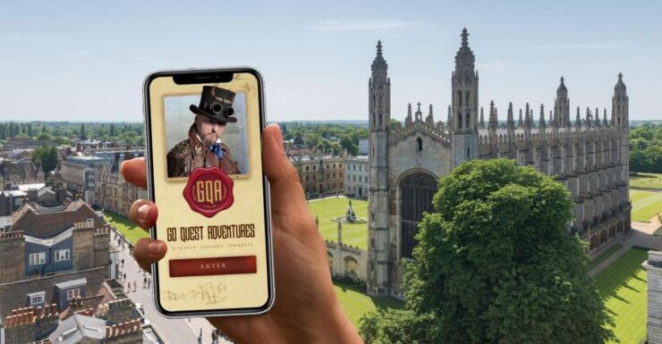Cambridge: Self-Guided City Walk & Interactive Treasure Hunt - Experience