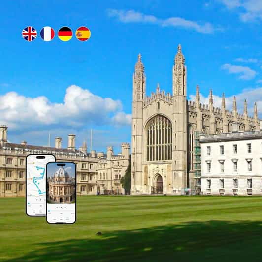 Cambridge: Self-Guided Walking Tour With Mobile App - Language Options and Availability