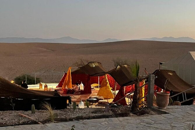 Camel Ride and Dinner Agafay Desert - Delicious Dinner of Moroccan Specialties