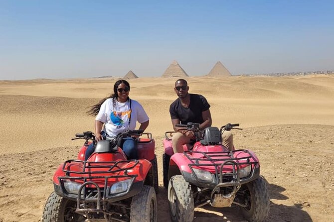 Camel Ride , ATV Quad Bike Around Giza Pyramids Sahara and Lunch - Tour Highlights