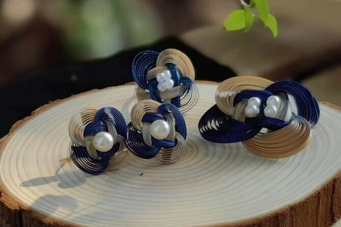 Camellia Jewelry: Bamboo Weaving for Brooch, Earring & Ring - What to Expect from the Bamboo Weaving Workshop