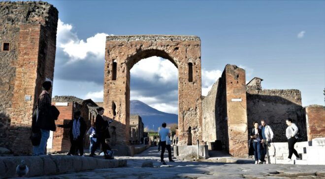 Campania Express Train Pompeii Tour With Vesuvius or Winery - Inclusions