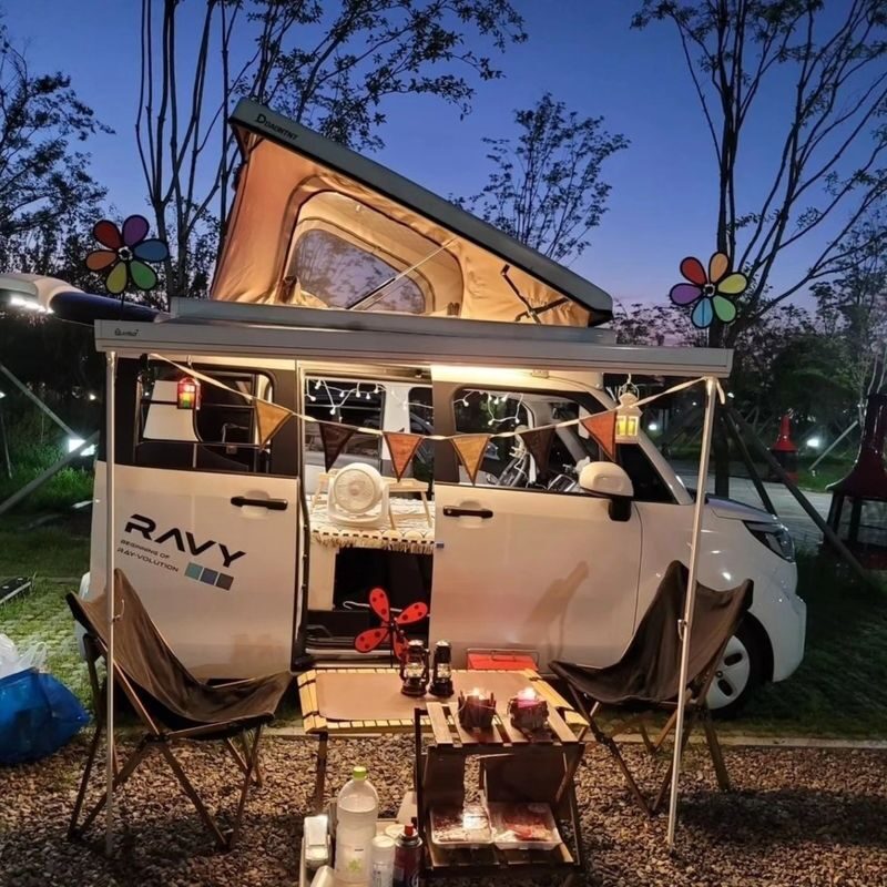 CampingCar Package Including NETFLIX TV,camping equipment full set - Key points before you set off