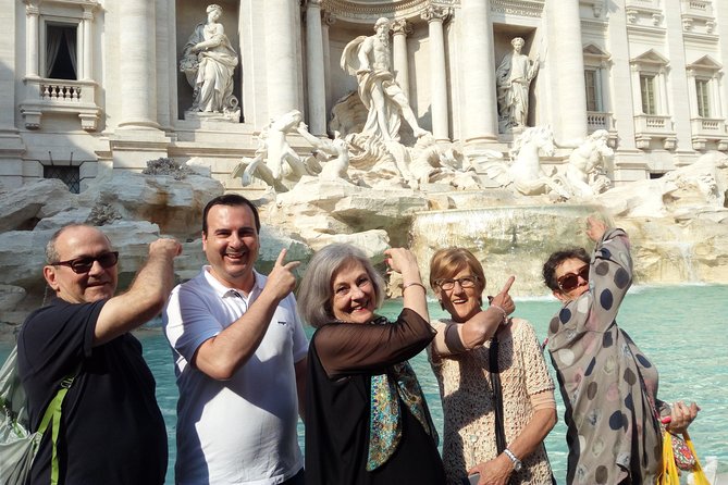 Campo Dè Fiori Market and Trevi Fountain Food and Wine Tour in Rome - Culinary Delights
