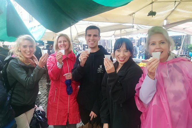Campo Dei Fiori Market and Trevi Fountain District Food & Wine Tour in Rome - Common Questions